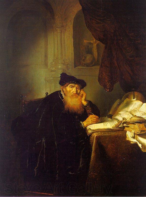 Abraham van der Hecken The Philosopher